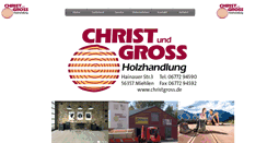 Desktop Screenshot of christgross.de