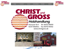 Tablet Screenshot of christgross.de